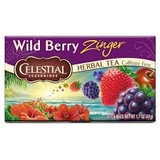 Celestial Seasonings Wild Berry Zinger Herbal Tea 20 tea bags