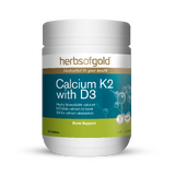 Herbs of Gold Calcium K2 with D3 90 tabs