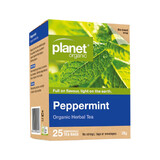 Planet Organic Peppermint Organic Herbal Tea 25 Tea Bags