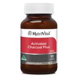 NutriVital Activated Charcoal Plus 60 Caps
