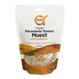 Natural Road Prebiotic Vegan Toasted Macadamia Muesli 400g