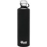 Stainless Steel Bottle Black 1L
