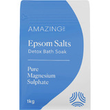 Amazing Oils Epsom Salts Pure Magnesium Sulphate 1kg