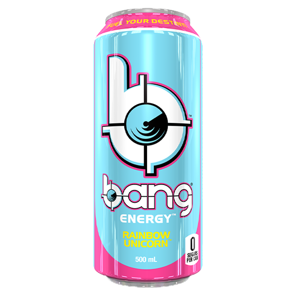 30 Minute Bang rainbow unicorn pre workout for at Office