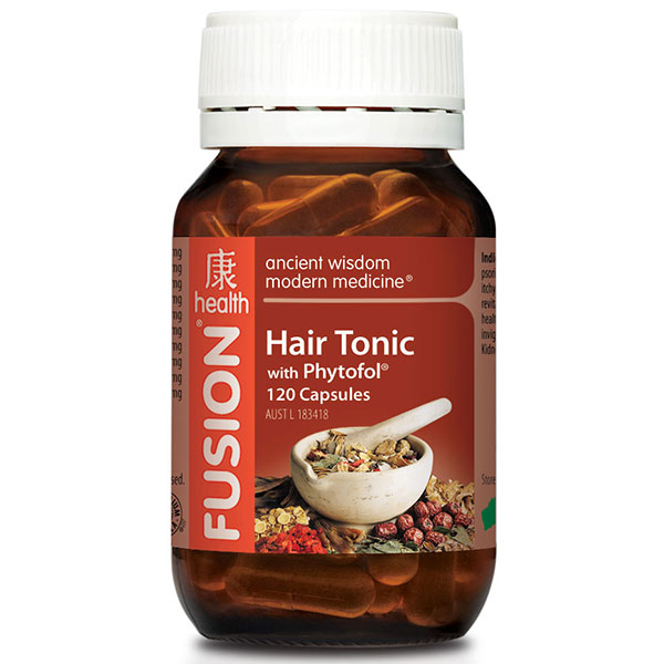 Fusion Health Hair Tonic 120 caps City Health Foods