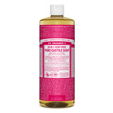 Dr Bronner's Castile Liquid Soap 946mL Rose