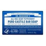 Dr. Bronner's Castile Bar Soap 140g Peppermint