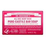 Dr. Bronner's Castile Bar Soap 140g Rose