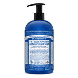 Dr Bronners Organic Pump Soap 710mL Peppermint