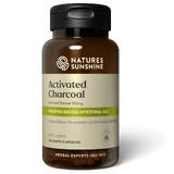 Natures Sunshine Activated Charcoal 100 Capsules