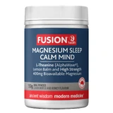 Fusion Health Magnesium Sleep Calm Mind Oral Powder Lemon Myrtle And Honey 150g