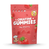 Macro Mike Creatine Gummies Juicy Strawberry 180pcs (60 Servings)