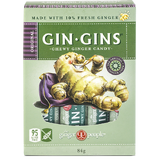 Gin Gins Original Chewy Ginger Candy 84g