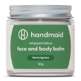 Handmaid Whipped Tallow Face and Body Balm Lemongrass 80g