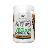 White Wolf Nutrition Lean Vegan Protein Peanut Brittle 30 Serve