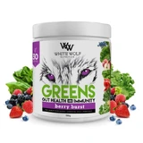 White Wolf Nutrition Greens Gut Health & Immunity 30 serves Berry Burst