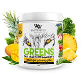 White Wolf Nutrition Greens Gut Health & Immunity 30 serves Mango Pineapple