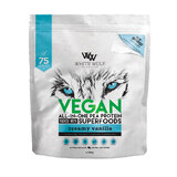 White Wolf Nutrition Vegan Superfood Pea Protein Blend 2.25kg Creamy Vanilla