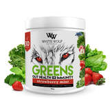 White Wolf Nutrition Greens Gut Health & Immunity 30 Serves Strawberry Mint
