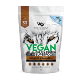 White Wolf Nutrition Vegan Superfood Pea Protein Blend 1kg Smooth Chocolate