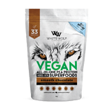 White Wolf Nutrition Vegan Superfood Pea Protein Blend 1kg Smooth Chocolate