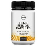 Hemp Foods Australia Hemp Seed Oil with Turmeric 100 Caps