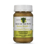 Best Of The Bone Green Curry Lemon Pepper Bone Broth Concentrate 390g
