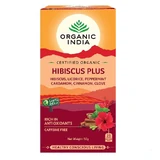 Organic India Hibiscus Plus 25 Tea Bags