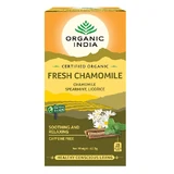Organic India Fresh Chamomile 25 Tea Bags
