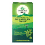 Organic India Tulsi Green Tea Classic 25 Infusion Bags