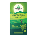 Organic India Tulsi Green Tea Classic 25 Infusion Bags