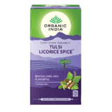 Organic India Tulsi Licorice Spice Tea 25 Infusion Bags