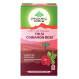 Organic India Tulsi Cinnamon Rose x 25 Tea Bags