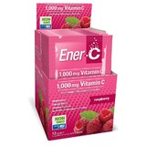 Ener-C Vitamin C 1000mg Oral Powder Effervescent Drink Mix Raspberry