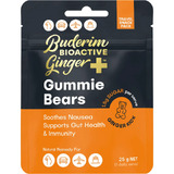 Buderim Ginger Bioactive + Gummie Bears 25g