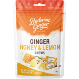 Buderim GInger Ginger Honey & Lemon Chews 50g