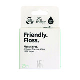 The Natural Family Co. Friendly. Floss. (Activated Charcoal & Mint) 25m