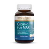 Herbs of Gold Organic Iron Max 30 caps