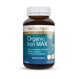 Herbs of Gold Organic Iron Max 30 caps
