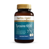 Herbs of Gold Tyrosine 1000 60 tabs