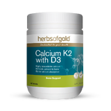 Herbs of Gold Calcium K2 with D3 90 tabs