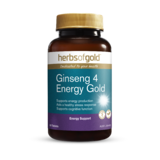 Herbs of Gold Ginseng 4 Energy Gold 60 tabs