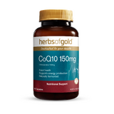 Herbs of Gold CoQ10 150mg 60 caps