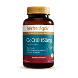 Herbs of Gold CoQ10 150mg 60 caps