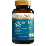 Herbs of Gold Selenium 150 Max 60 vegecaps