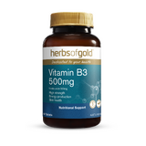 Herbs of Gold Vitamin B3 500mg 60 tabs