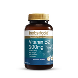Herbs of Gold Vitamin B2 200mg 60 tabs