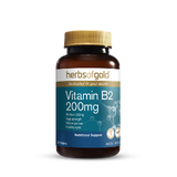 Herbs of Gold Vitamin B2 200mg 60 tabs