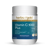 Herbs of Gold Vitamin C 1000 Plus 120 tabs