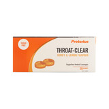 Pretorius Throat Clear Honey & Lemon 20 lozenges